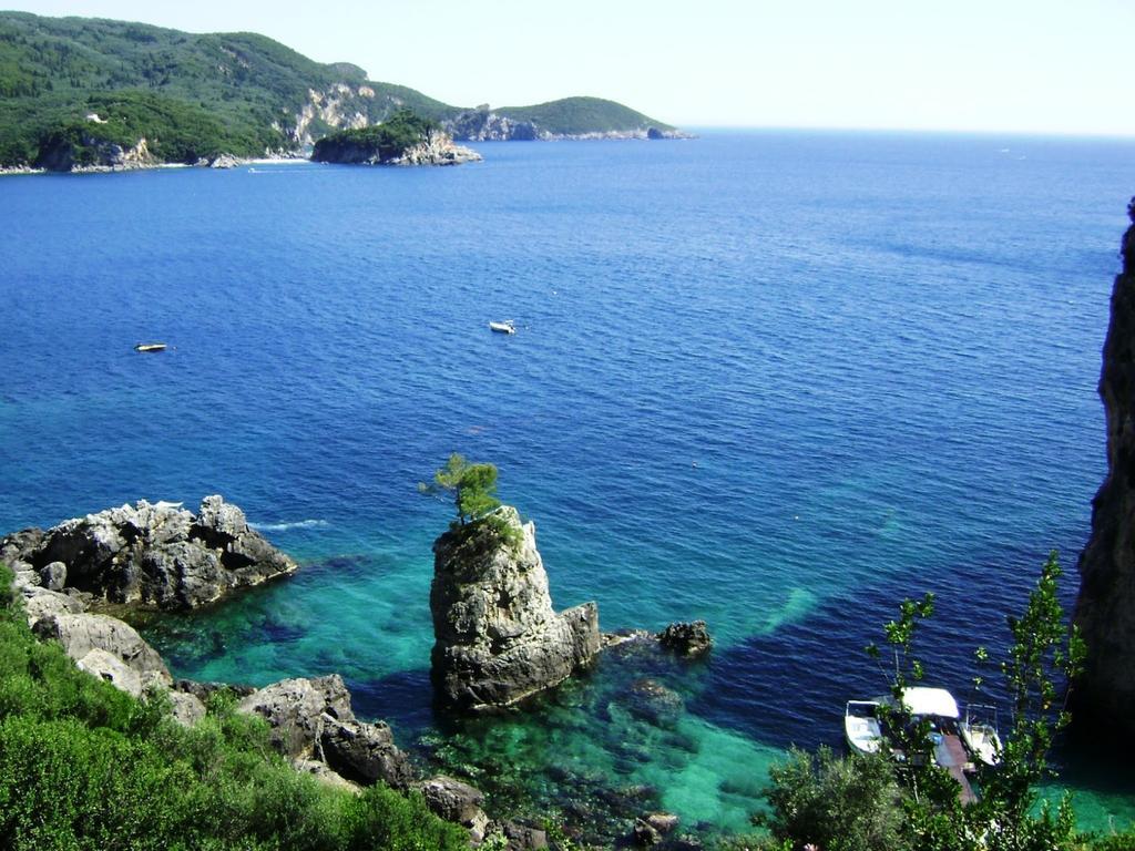 Anemona Studios Paleokastritsa Bagian luar foto