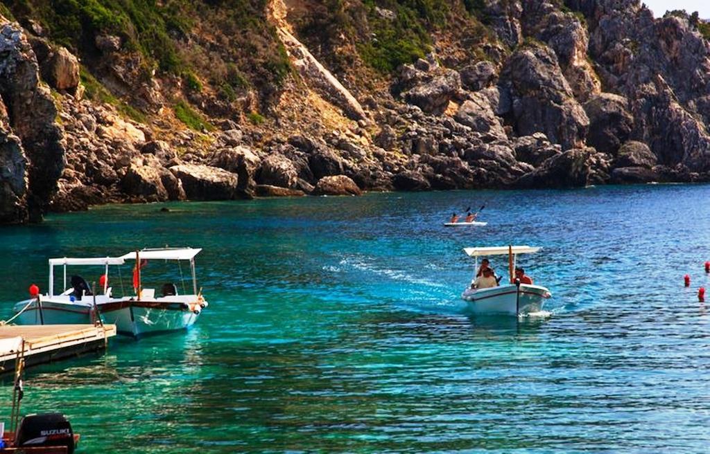 Anemona Studios Paleokastritsa Bagian luar foto